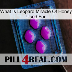 What Is Leopard Miracle Of Honey Used For 04